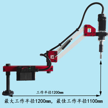 M5-M24数控攻丝机1.2米伺服套丝机自动攻牙机诚招代理商