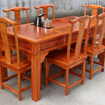 明清式仿古茶道桌，实木仿古茶海，厂家
