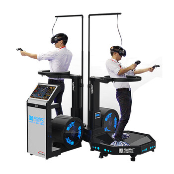 虚拟游戏游戏跑步机vr跑步机万向跑步机体感跑步机虚拟现实跑步机