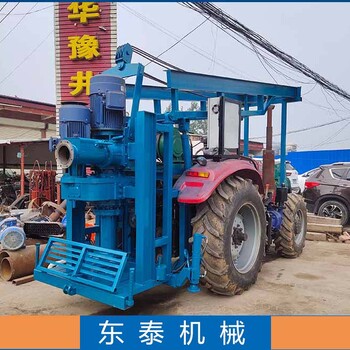 河南拖拉機(jī)改裝反循環(huán)打樁機(jī)打井機(jī)廠家