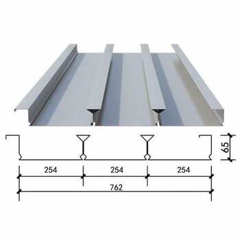 YXB65-254-762压型钢板楼承板厂家价格-中构