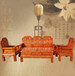  A large number of customized antique solid wood sofas for wholesale tea houses, tea display frames, kungfu tea ceremony tables, sold directly by manufacturers