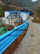 内蒙古阿拉善盟双波护栏镀锌喷价格锡林郭勒盟高速公路护栏安装施工费用