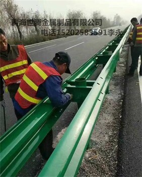 西藏昌都公路护栏厂家价格洛隆县双波护栏安装施工