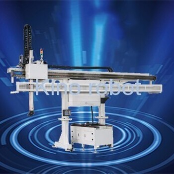 双机桁架机器人由什么组成琪诺冲压机械手五轴双臂机械手自动化生产线