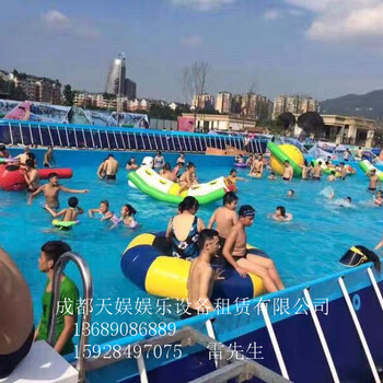 重庆夏日水上乐园设备出租国内水上滑梯出租租凭