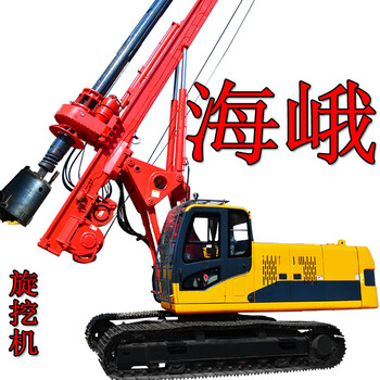 四川打桩机250地基旋挖钻机租赁公司操作方法与步骤