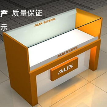 新款手機柜臺供應(yīng)玻璃手機展示柜