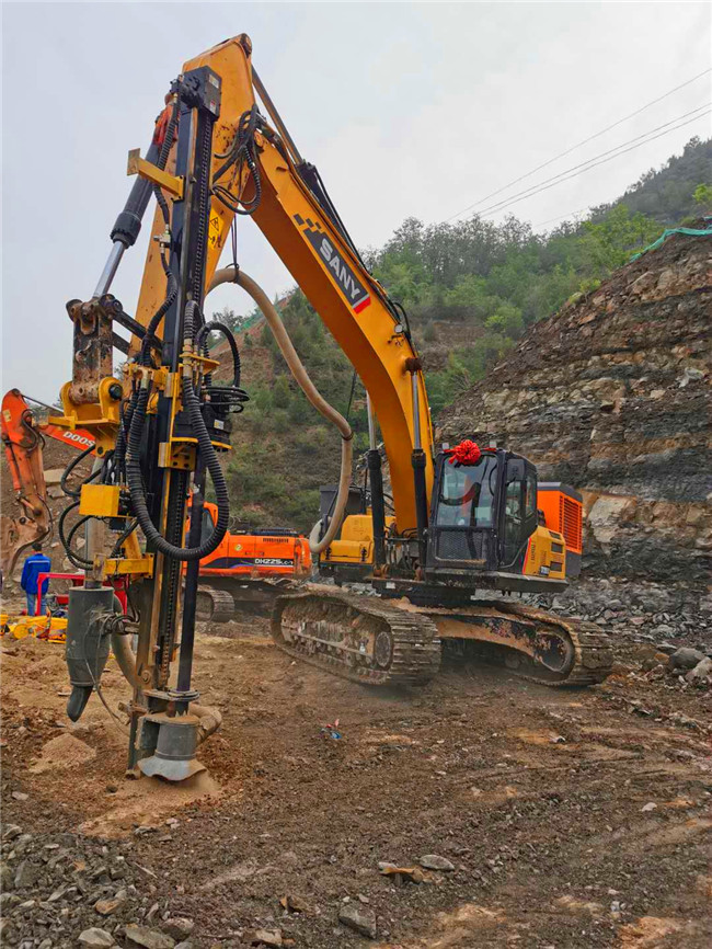 上海杨浦挖沟渠破岩石选择山西愚公斧劈裂机厂家