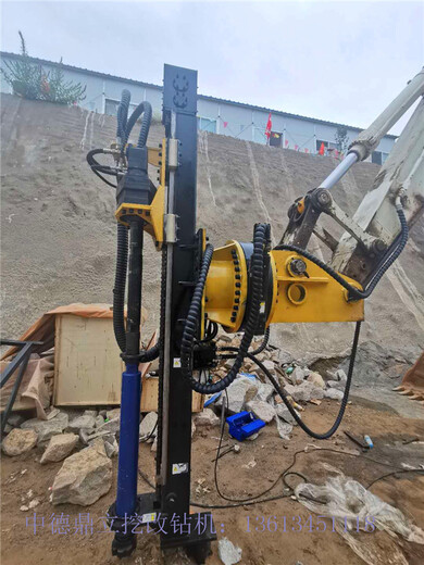 临汾护栏桩挖改液压钻机承接全国业务