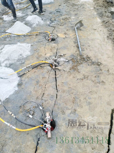 湖南郴州静态爆破劈裂器打一米需要多长时间