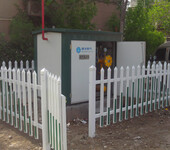 pvc电力护栏PVC电力围栏适用范围电力通讯设施保护