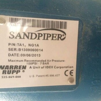 美国SANDPIPER隔膜泵S05B1A2TANS000的用途和特点