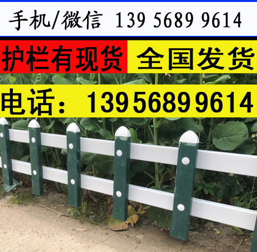 鹤壁鹤山pvc塑钢栏杆/花园栅栏