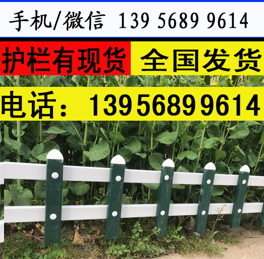 福州永泰pvc护栏/塑钢护栏厂家好便宜