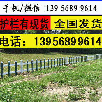 温州泰顺pvc	塑钢围栏/小区护栏