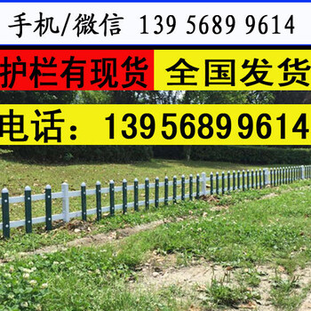 浙江绍兴市塑钢栏杆、绿化护栏品牌，型号30型一米多少钱