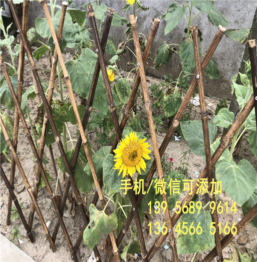 九江武宁县pvc花坛护栏绿化塑料园林围栏         联系电话