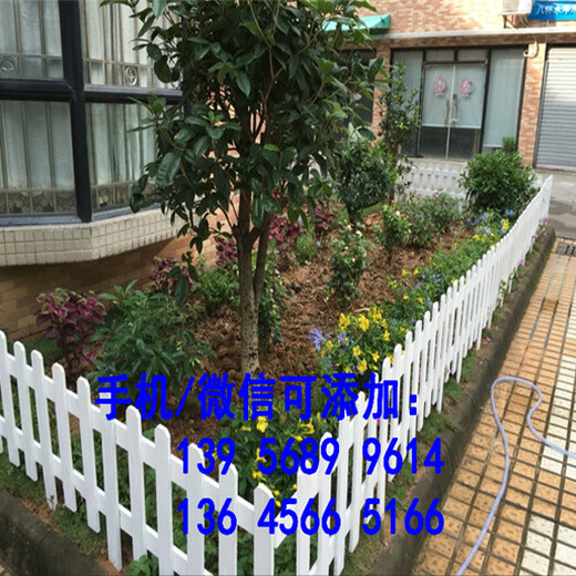 杭州临安pvc交通栏PVC花园护栏色彩丰富