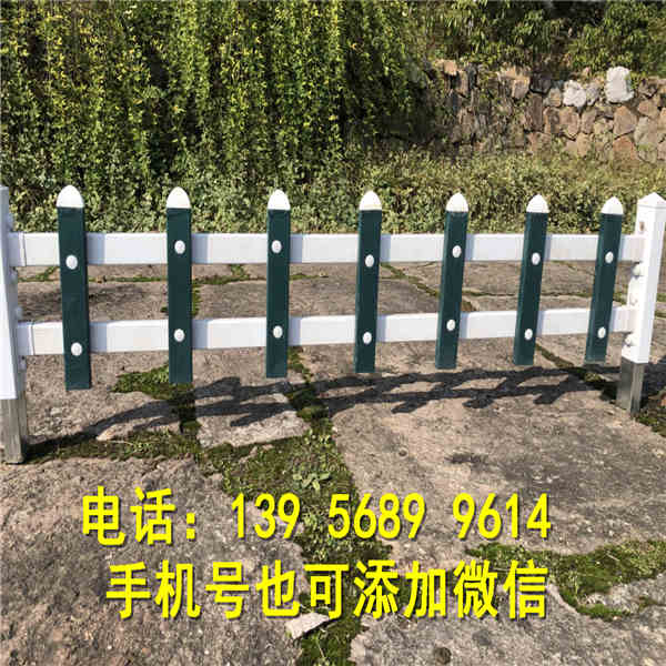 夹江县 PVC塑钢护栏 围栏栅栏草坪护栏厂家