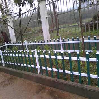 金平区锌钢草坪护栏围栏绿化铁艺栅栏厂家价格