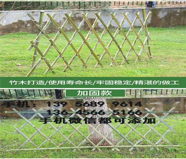 临洮县竹篱笆绿化围墙塑钢围栏厂家供货
