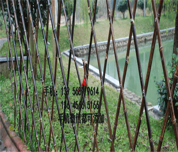 三门峡卢氏竹篱笆花园草坪栏杆护栏竹片栅栏 找哪家