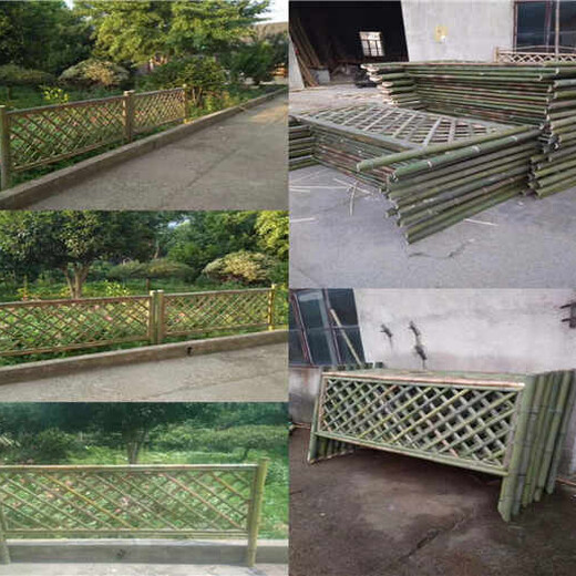 管城回族区竹篱笆绿化围墙塑钢围栏市场价格