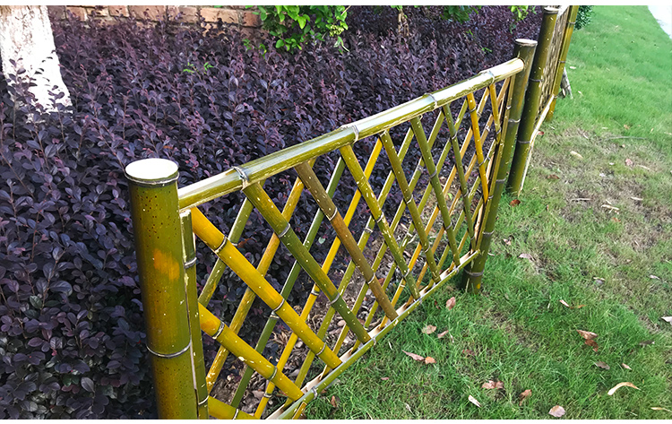 pvc塑钢草坪护栏公园花园围栏厂家供应