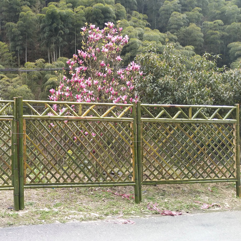 桂林雁山区紫竹子木栅栏围栏草坪护栏栅栏围栏怎样