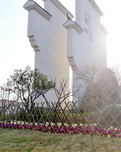 温州鹿城绿化栏栏草坪护栏草坪围栏找哪家