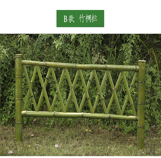 竹篱笆）良庆区塑钢花园绿化带栏杆(各市)厂家价格？