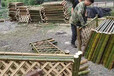 清远清城竹篱笆塑木围栏杆料pvc护栏（中闻资讯）