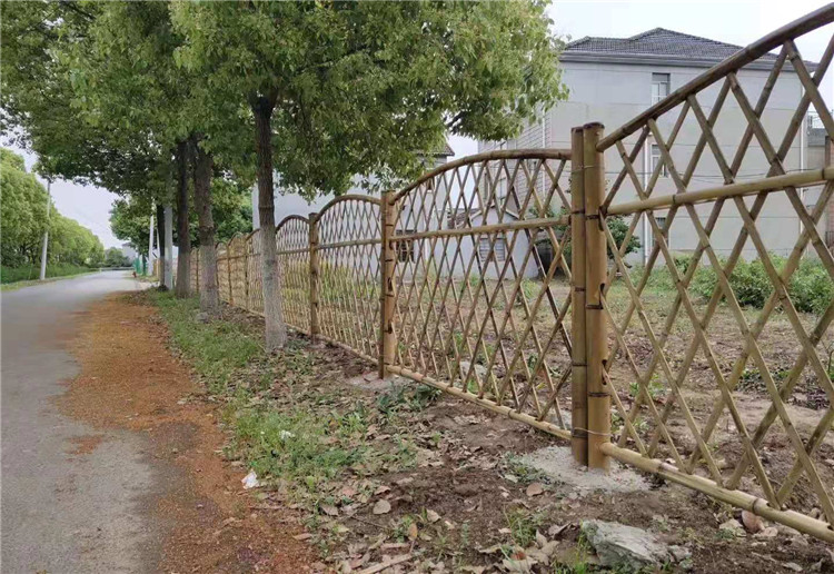 祁门竹篱笆 pvc护栏花池护栏（中闻资讯）