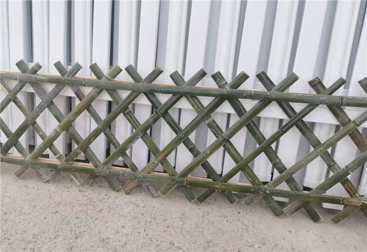利县竹篱笆 竹子护栏庭院装饰草坪护栏（中闻资讯）
