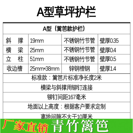 源城區(qū)竹籬笆竹子護(hù)欄木圍墻欄桿草坪護(hù)欄（中聞資訊）