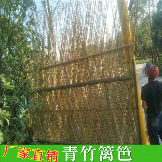 羅田縣竹籬笆竹子護欄室外籬笆防腐碳化木草坪護欄（中聞資訊）