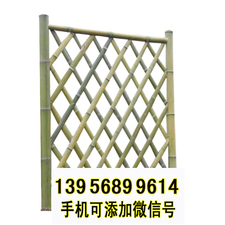 長陽竹籬笆 竹子護(hù)欄pvc	塑鋼圍欄草坪護(hù)欄（中聞資訊）