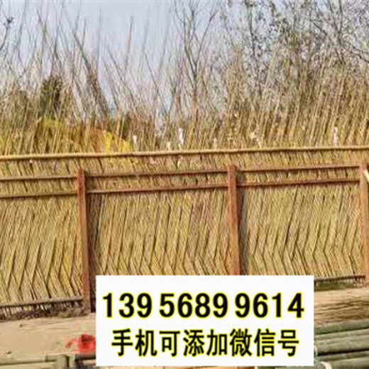 長垣縣竹籬笆竹子護欄庭院花園pvc護欄（中聞資訊）