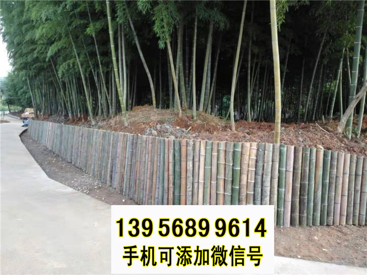 海门市竹篱笆 竹子护栏绿化栏杆pvc护栏（中闻资讯）