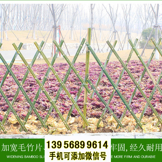宜春袁州竹篱笆pvc护栏绿化栅栏pvc护栏（中闻资讯）