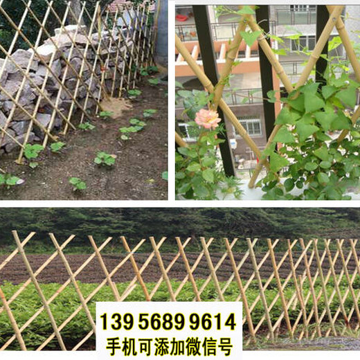 滁州竹篱笆竹护栏小围栏草坪护栏电焊网片（中闻资讯）