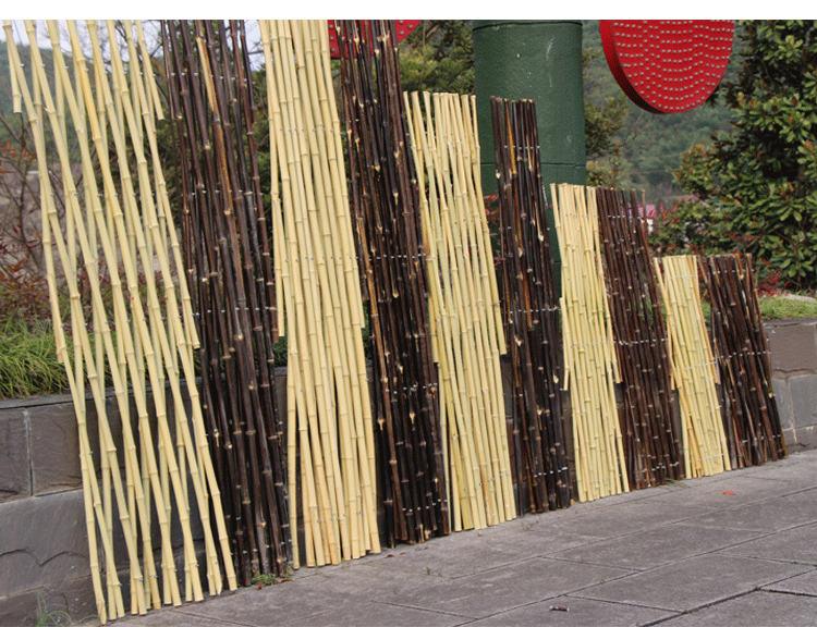 桂林市仿竹围栏仿真竹护栏仿竹篱笆竹节护栏