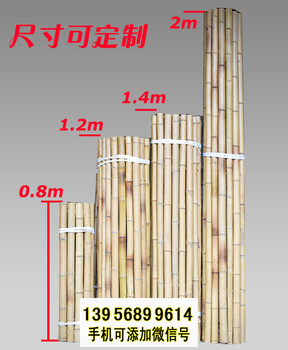 分宜竹围栏草坪护栏竹篱笆pvc护栏pvc围挡