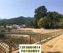 荆州石首竹篱笆pvc护栏pvc塑钢护栏伸缩碳化木护栏（中闻资讯）图片