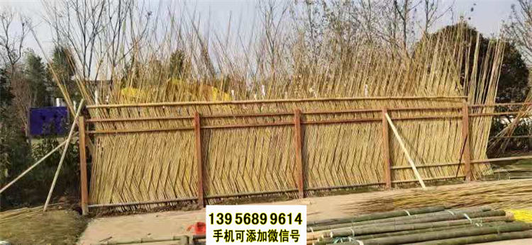 江南区竹篱笆 竹子护栏塑钢栅栏pvc护栏（中闻资讯）