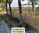 甘南竹篱笆pvc护栏碳化防腐木pvc栏杆（中闻资讯）图片