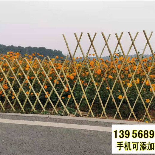杭州市仿竹围栏仿竹子护栏仿竹篱笆竹子护栏