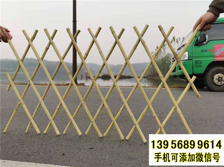 莱芜市仿竹围栏竹节护栏仿竹篱笆塑钢护栏
