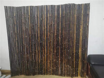 乌马河竹围栏碳化竹护栏竹篱笆pvc护栏波形护栏图片5